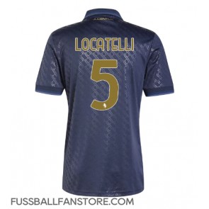 Juventus Manuel Locatelli #5 Replik 3rd trikot 2024-25 Kurzarm